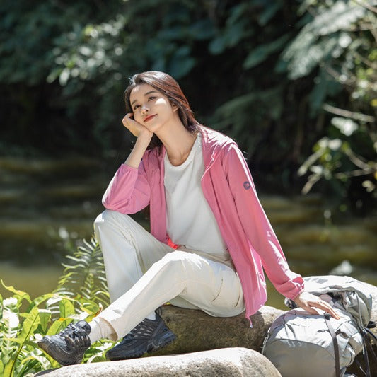 Women's Outdoor Skin Clothing Ice Silk UV Protection Sun-protective Clothing