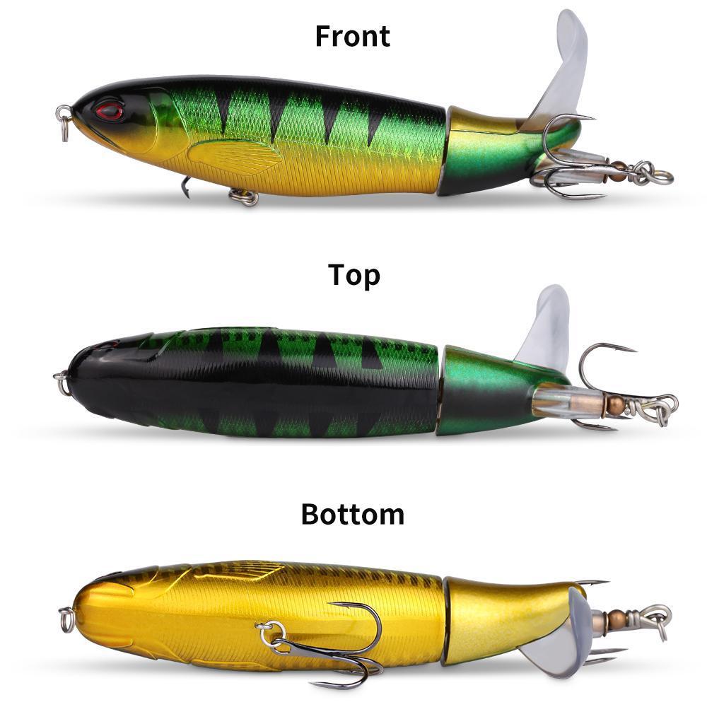 5-piece Set 13g 10cm Top Pencil Spinning Tail Hard Bait Freshwater Sea Bass Trout Lure