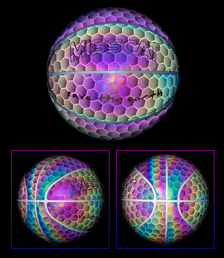 Glowing Luminous Fluorescent Basketball