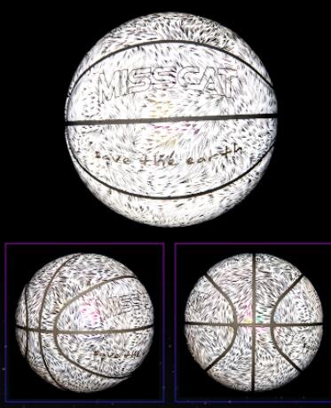 Glowing Luminous Fluorescent Basketball