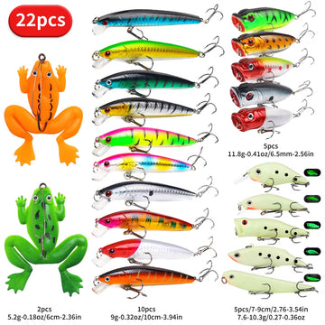 22pcs 1set 13g