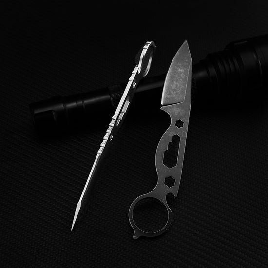 Wilderness Survival Small Straight Knife Hunting Knife Pocket Knife