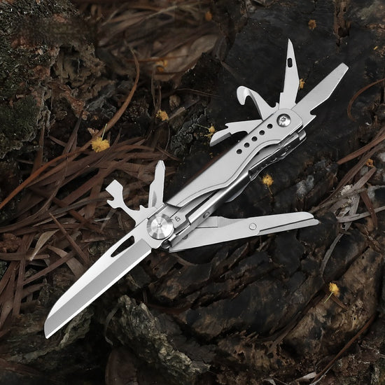 Pocket Knife Stainless Steel Knife Scissors Portable Multipurpose Tools