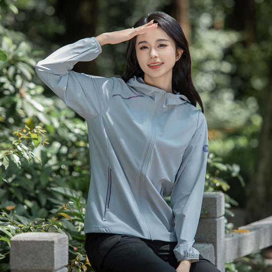 Women's Outdoor Skin Clothing Ice Silk UV Protection Sun-protective Clothing