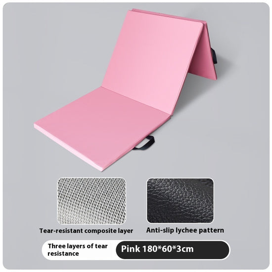 Tri Fold Gymnastic Fitness Non-slip Thick Yoga Exercise Mat