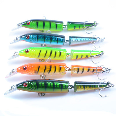 Double Section Submerged Mino Bionic Hard Pseudo-bait