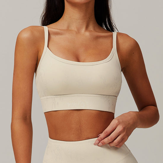 Bronzing Beauty Back Exercise Bra