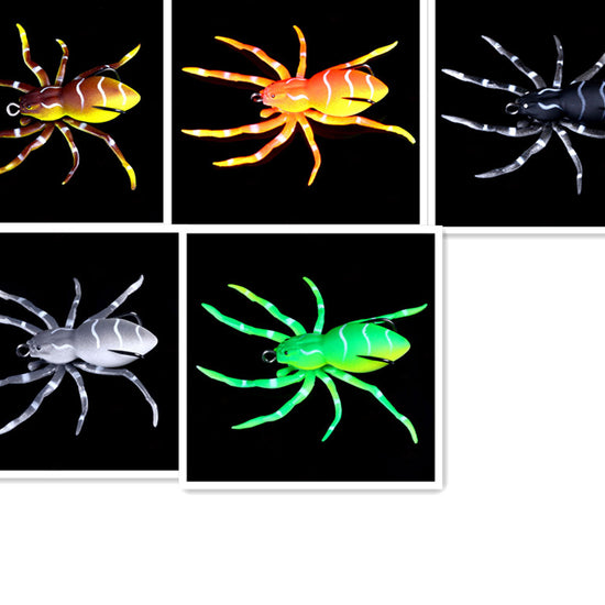 New Bait 8Cm-7G Bionic Soft Simulation Spider Lure