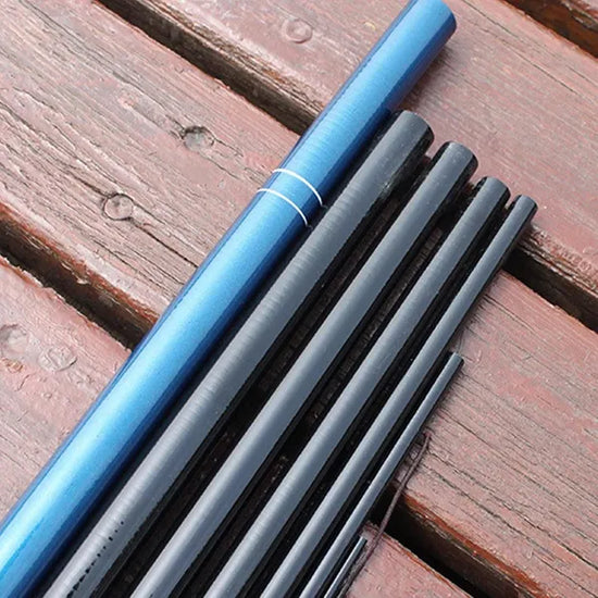 1PCS-270cm/106.29inch Fiberglass Fishing Rod - Suitable For Fly Fishing, Stream - Short Section Portable Carry