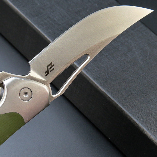 Folding Steel Blade Stainless Steel Handle Utility Knife