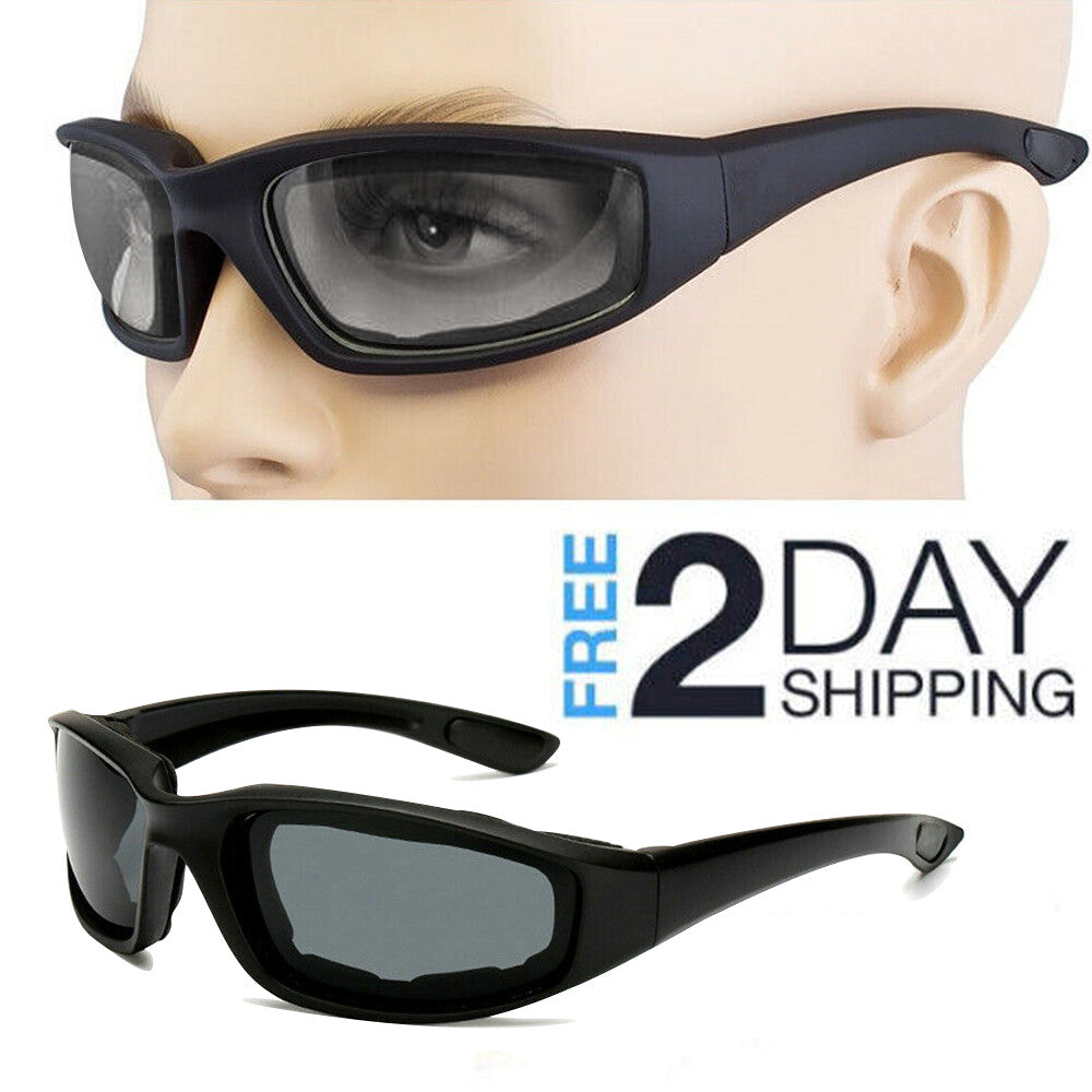 Cycling Sunglasses Chopper Outdoor Sports Glasses UV400 Protection For Fishing Driving Glasses Windproof Gray Lens 3 Pack
