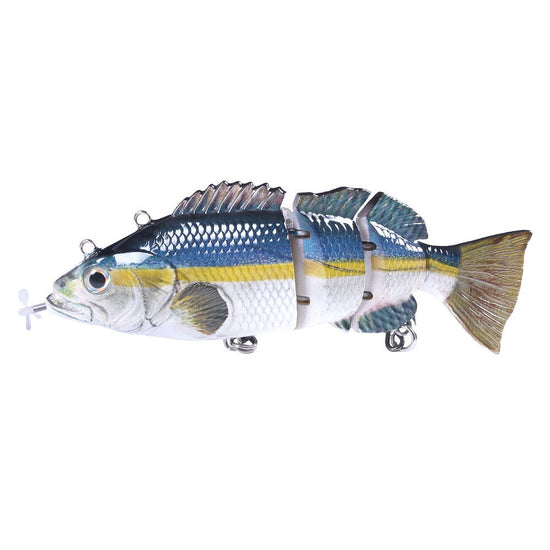 Luya Fake Lure Knotty Fish 15CM 54G Automatic Fish Usb Electric Bait