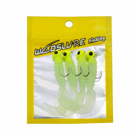 Soft Bait Bionic Lead Head Hook Fishing Tackle