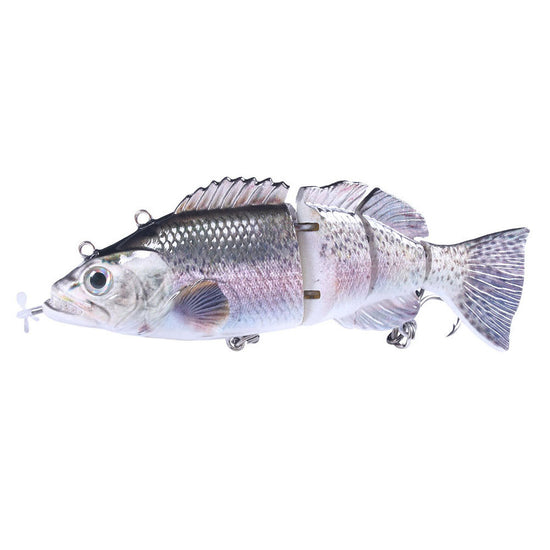 Luya Fake Lure Knotty Fish 15CM 54G Automatic Fish Usb Electric Bait
