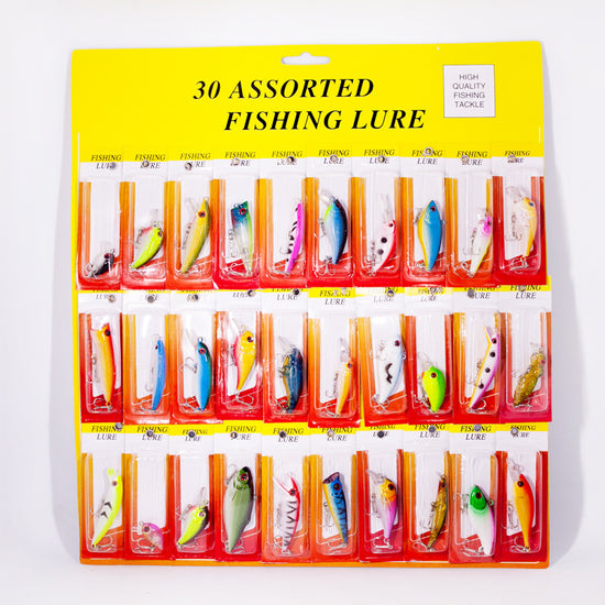Creative Lure Bait 30 Pcs Plastic Bait Set