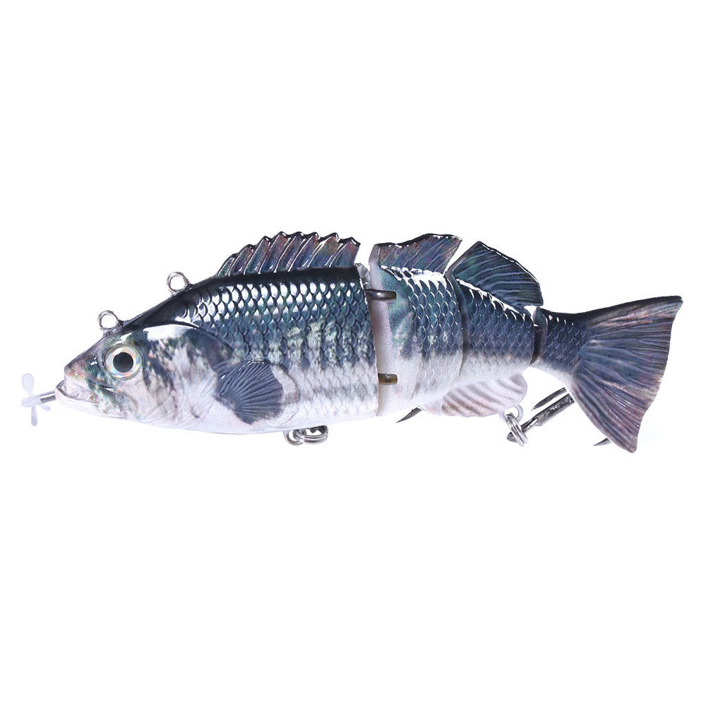 Luya Fake Lure Knotty Fish 15CM 54G Automatic Fish Usb Electric Bait