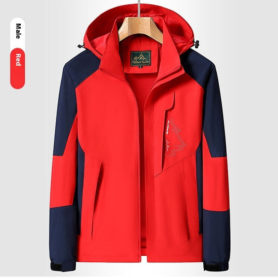 Removable Single Layer Windproof Outdoor Mountaineering Clothing