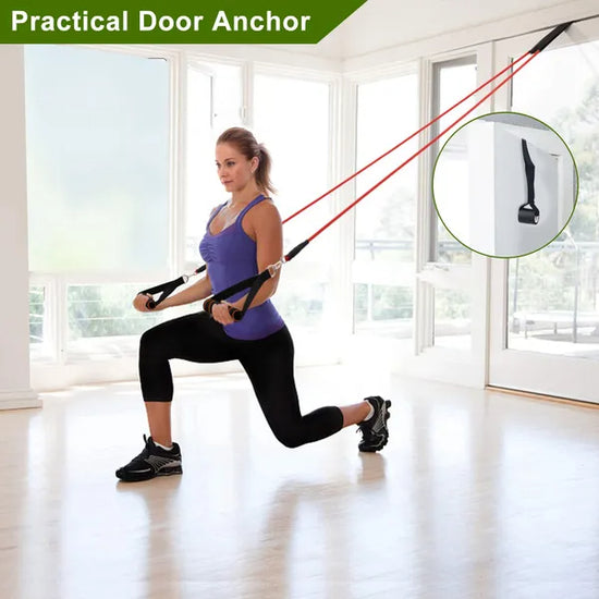 11Pcs Resistance Bands Set Fitness Workout